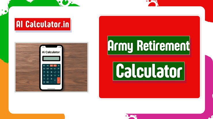 Army Retirement Calculator
