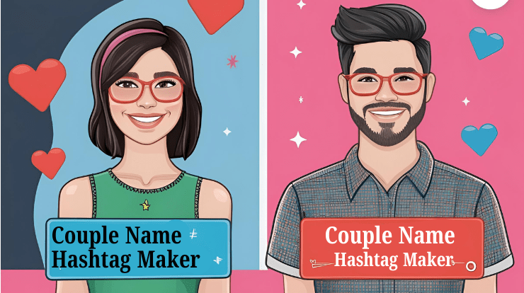 Couple Name Hashtag Maker